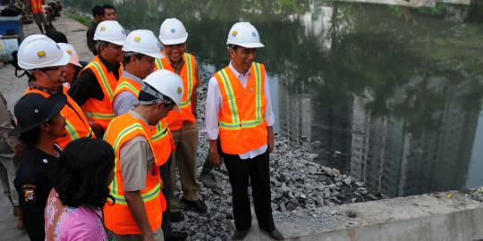 Waduk Melati mulai dikeruk, Jokowi tak mau pengerjaannya lelet