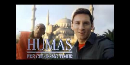 Cara PKS Cikarang gaet pemilih, pakai Messi dan Kobe Bryant