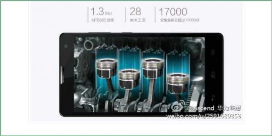 Huawei Honor 3C usung prosesor quad-core terbaru MediaTek