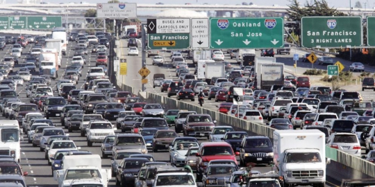 10 wilayah di amerika serikat ini biangnya macet!