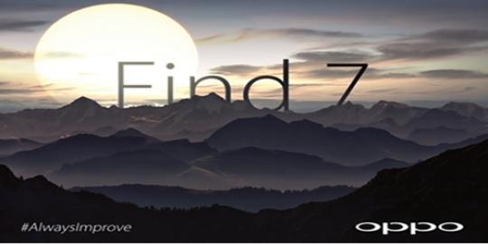 Oppo Find 7 resmi diperkenalkan