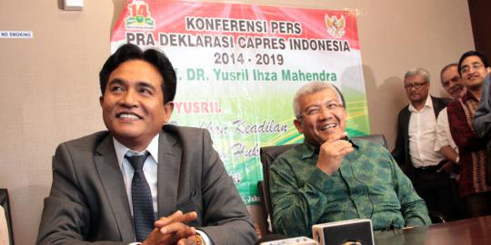 Yusril dan Wiranto debat capres di LIPI