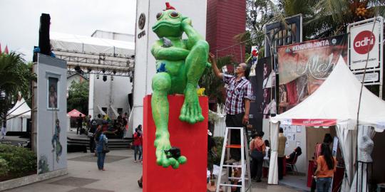 Keragaman karya seni anak bangsa di Festival Cikini