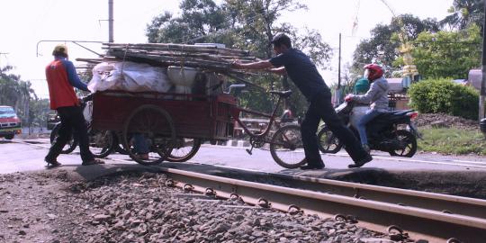 Pengguna jalan sembrono sumbang angka kecelakaan kereta api