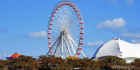 ferris wheel di chicago illinois rev1