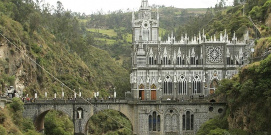 cathedral kolombia amerika selatan