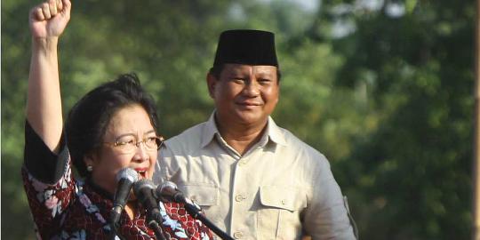 Prabowo kalah dari Mega, Gerindra ragukan survei internal PDIP