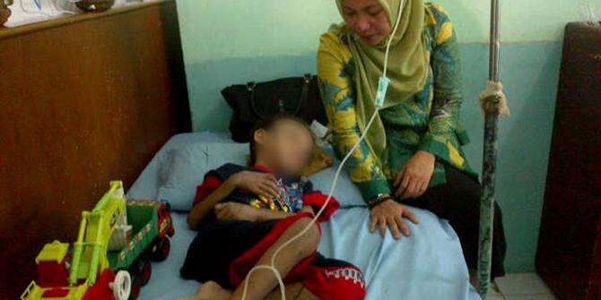 Bocah disiksa ibu luka di sekujur tubuh, kepala penuh luka 