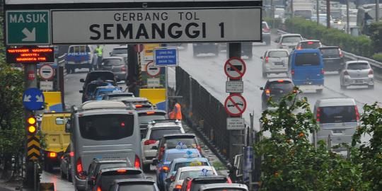 Kepolisian klaim buka tutup pintu tol hari kedua lancar