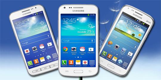 Samsung Galaxy Core, Plus dan Advance hampir sama di semua lini