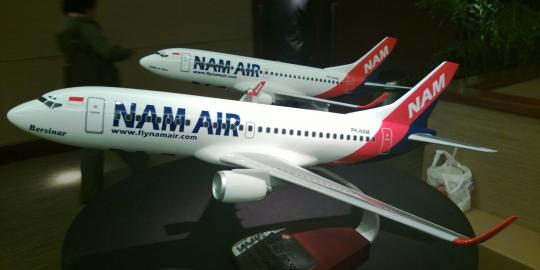 Terbang perdana, NAM Air belum gunakan pesawat buatan Habibie