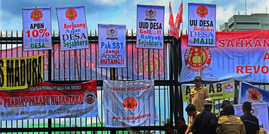 UU Desa disahkan, dana sebesar Rp 104,6 triliun dikucurkan