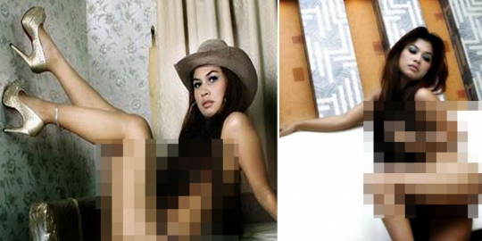 foto-foto bugil milik penyanyi dangdut ini beredar