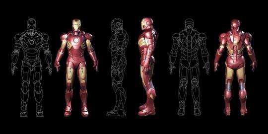 Kostum Iron Man ini dapat dipesan dengan harga Rp 24 jutaan