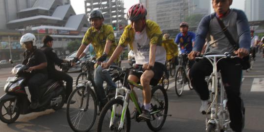 Tahun 2014, Jokowi mau blusukan naik sepeda keliling Jakarta