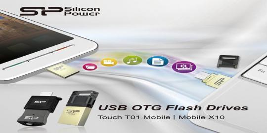 Silicon Power perkenalkan USB flash drive untuk smartphone