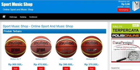 6 online shop untuk olahraga minggu pagi