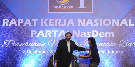 Akhir 2013, NasDem sesumbar punya 20 juta anggota