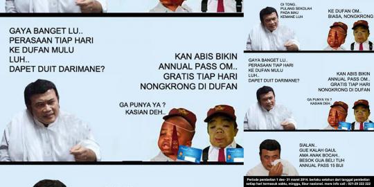 Heboh Rhoma Irama menangis dalam iklan dunia maya Ancol
