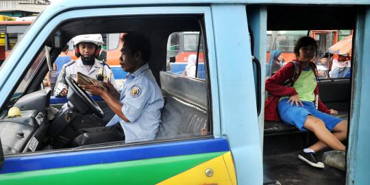 Angkot ngetem sembarangan di DKI bakal didenda Rp 500 ribu