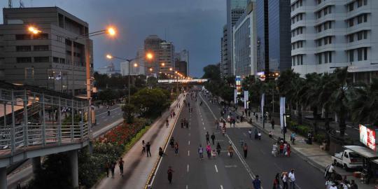 Jakarta Night Festival, kendaraan ke Thamrin-Sudirman dialihkan