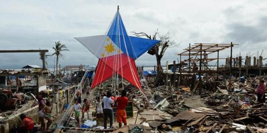 Natal masih tersisa di Tacloban