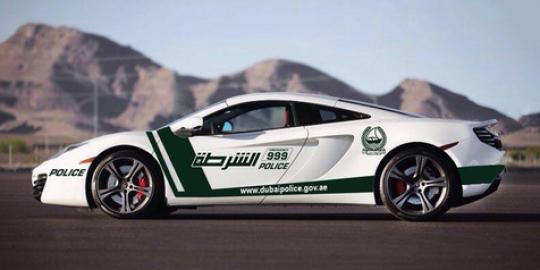 McLaren MP4-12C dipinang kepolisian Dubai!