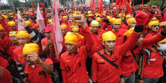 Buruh akan terus minta kenaikan upah dan hapus outsourcing