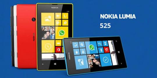 Di China, Nokia Lumia 525 dibanderol hanya Rp 1,2 juta
