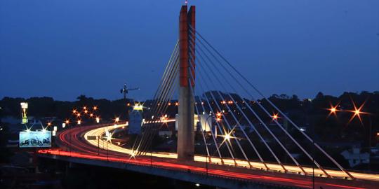 Malam tahun baru, parkir di Pasupati Bandung akan diderek