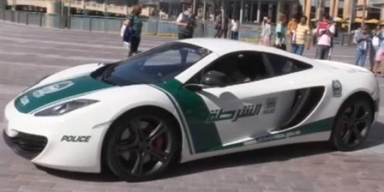 McLaren MP4-12C milik polisi Dubai muncul!