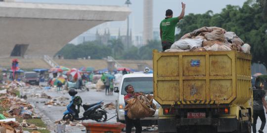Warga Jakarta nyampah 150 ton saat Jakarta Night Festival