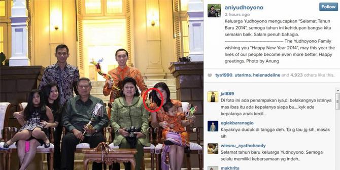Follower ramai sebut ada 'penampakan' di Instagram Ibu Ani 