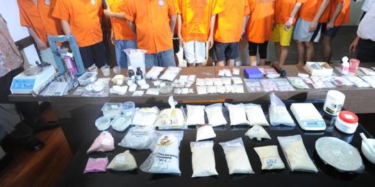 3 Polisi di Mamuju ditangkap saat pesta narkoba