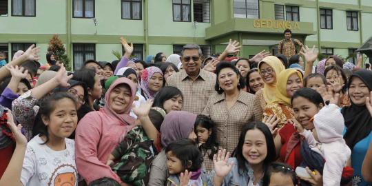 Mengikuti aktivitas Presiden SBY di sela-sela libur tahun baru