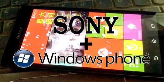 Ikuti Nokia, Sony akan buat smartphone Windows Phone