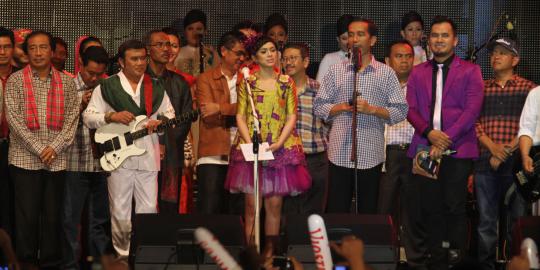 Rhoma Irama tak sudi duet dengan Ahok yang bersuara fals