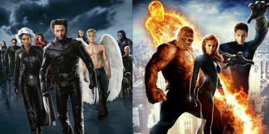 Mutan X-Men bakal satu film bareng Fantastic Four?