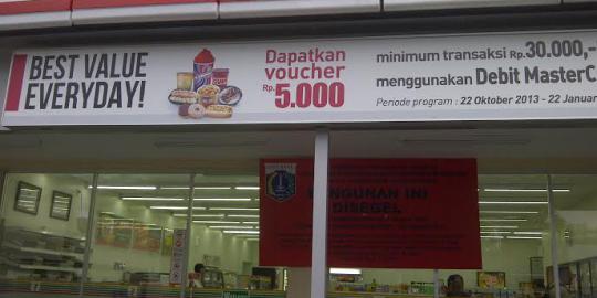 Ini mini market 7-Eleven yang bikin kesal Jokowi