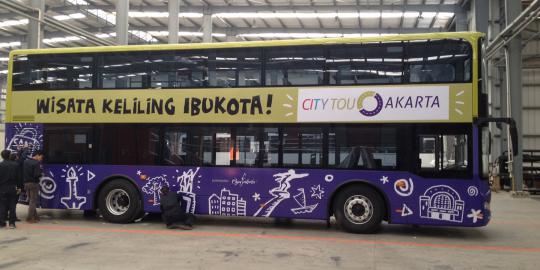 Ini bus tingkat dari China yang siap layani wisatawan Ibu Kota