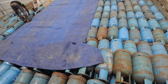 Harga gas 12 Kg tinggi gara-gara besarnya impor