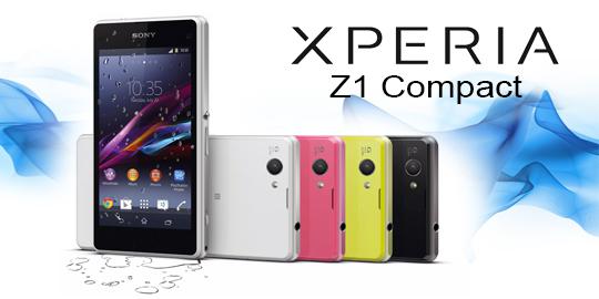 Selain Z1S, Sony juga perkenalkan Xperia Z1 Compact