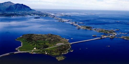 Atlantic Road, jalan antar pulau yang menakjubkan