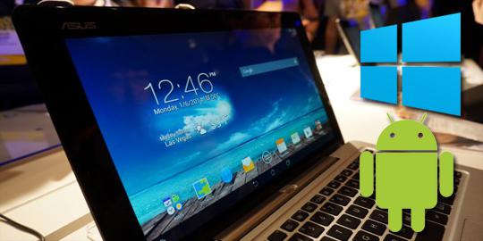 Intel 'damaikan' Android dan Windows dalam satu perangkat