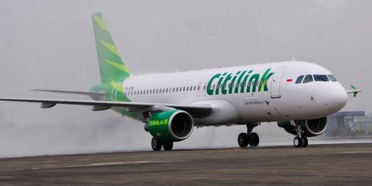 Baru Citilink yang siap terbang dari Bandara Halim Perdanakusuma