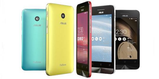 ASUS rilis 3 smartphone Android murah