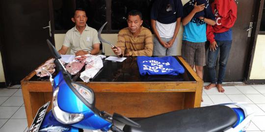 Anggota geng motor Romusa dibekuk saat pesta sabu