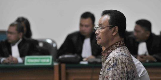 Sidang perdana Hambit Bintih terkait suap Pilkada Gunung Mas