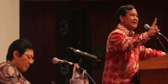 Prabowo: Jangankan survei, apa saja bisa dibeli di republik ini