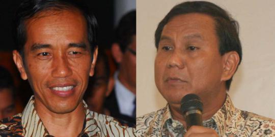 Di survei Cirus, suara Jokowi hampir 3 kali lipat dari Prabowo